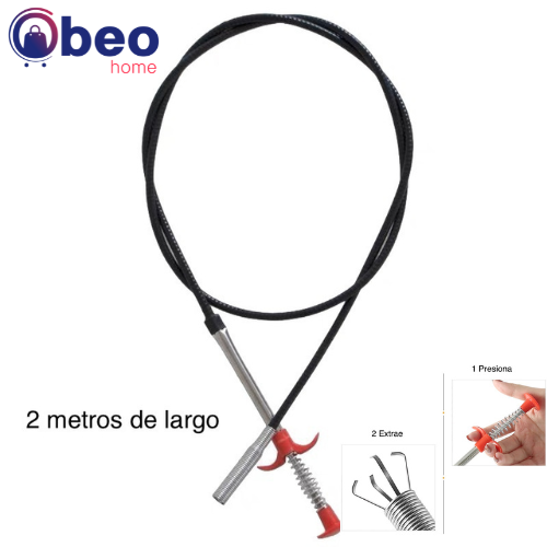 Destaqueador flexible de tuberías