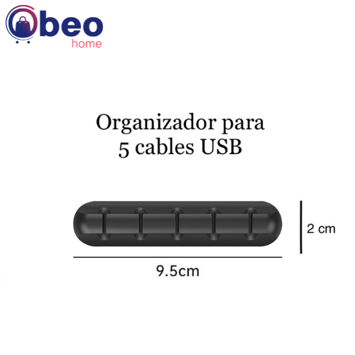 Organizador de Cables USB   (5 cables)