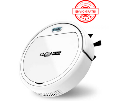 Robot Aspiradora Inteligente Recargable para el Hogar