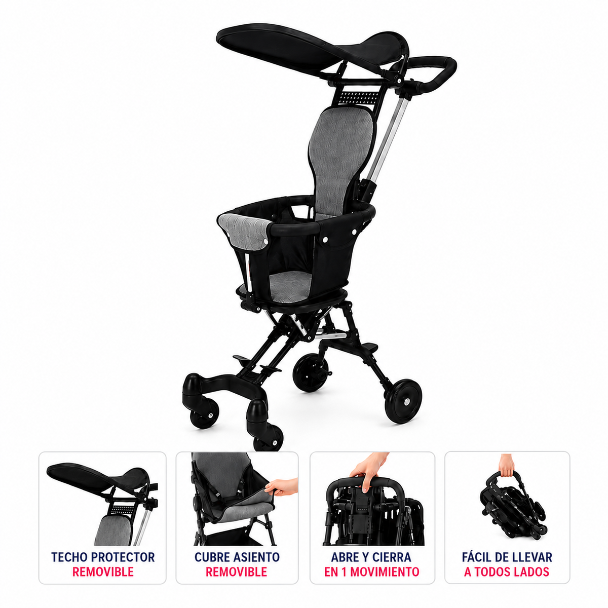 Coche Ultra Portátil Plegable