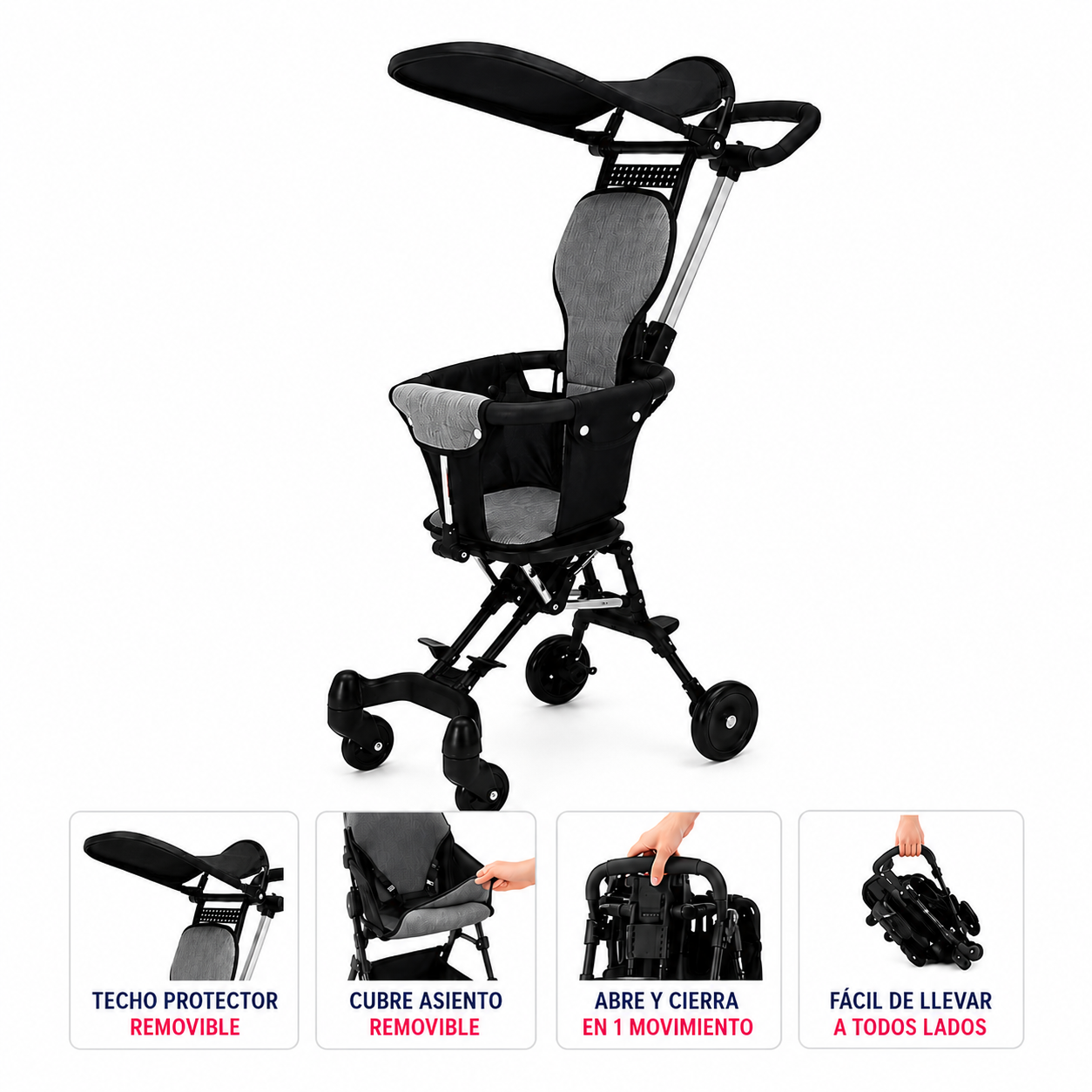 Coche Ultra Portátil Plegable