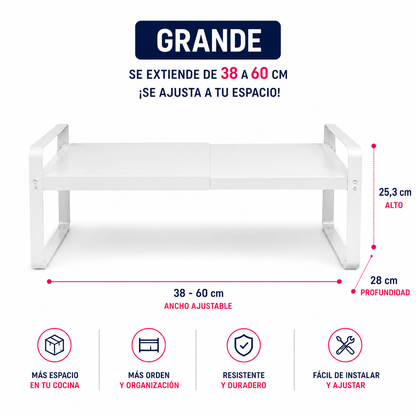 Estante Extendible Multiuso Ajustable