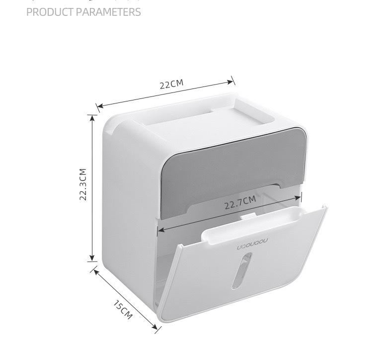 Dispensador de Papel Higiénico Adhesivo para Baño