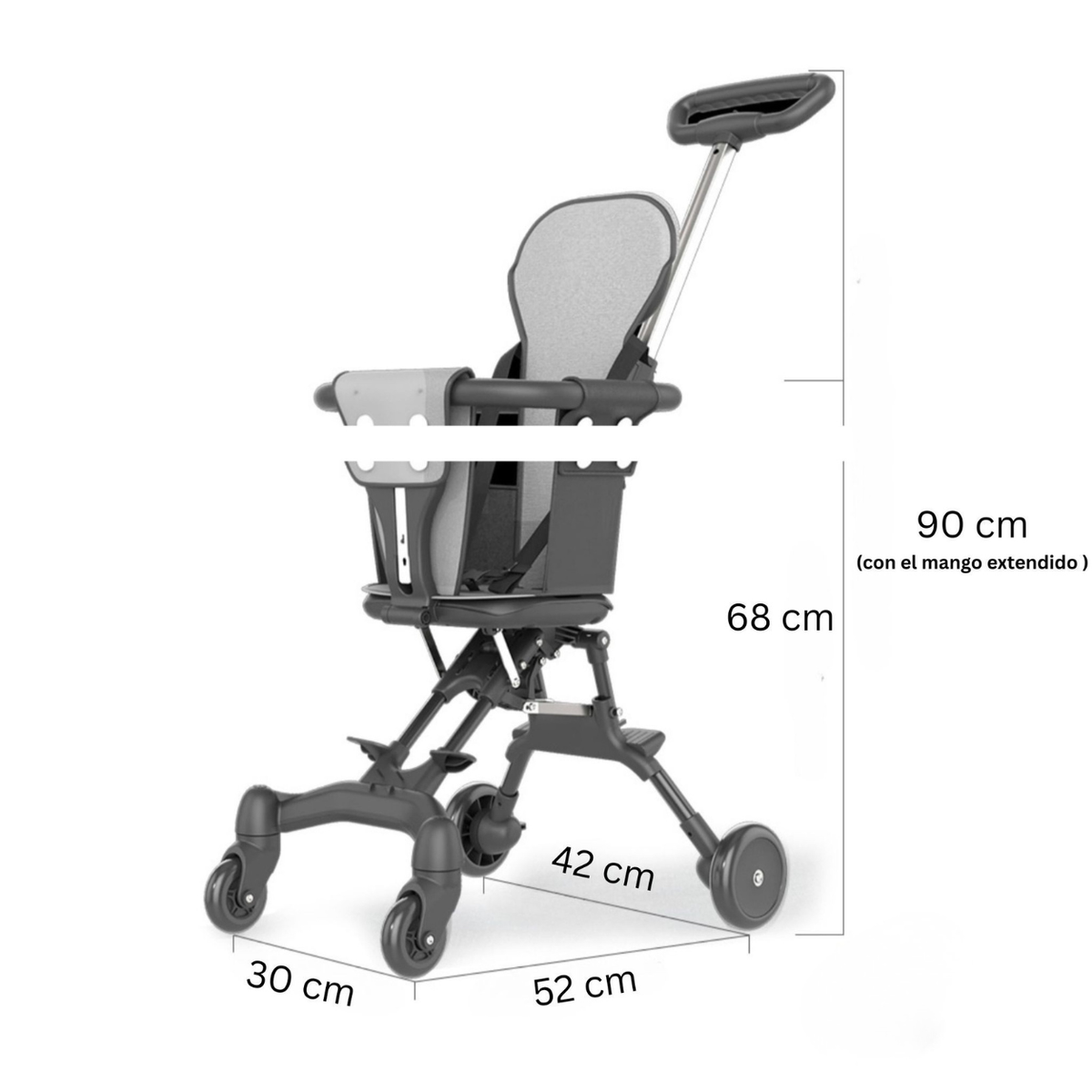Coche Ultra Portátil Plegable