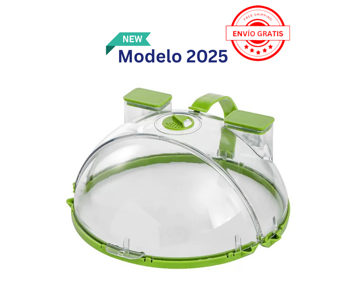 Tapa Protectora para Microondas con Sistema de Vapor