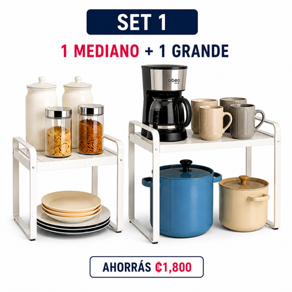 Estante Extendible Multiuso Ajustable