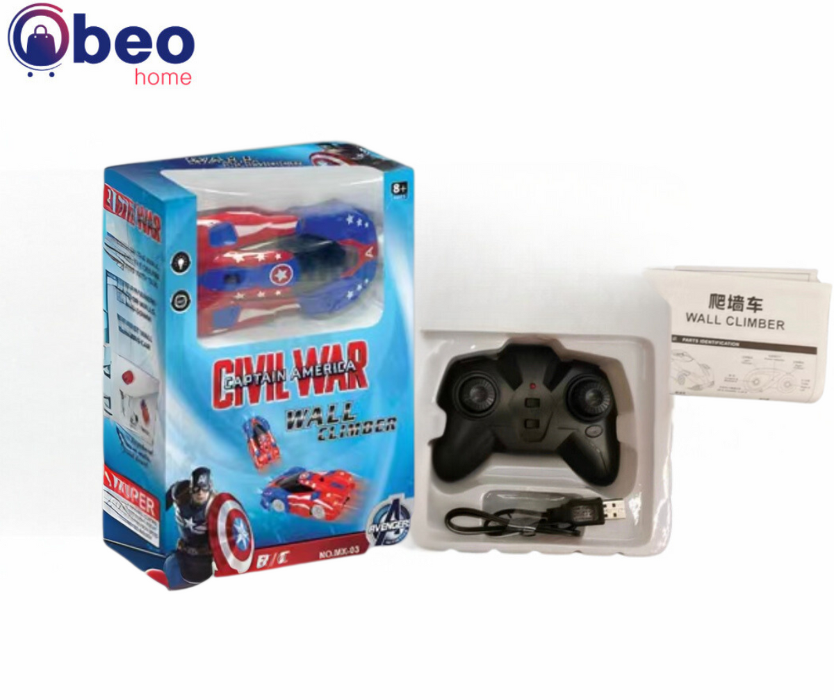 Carro Escalador de Pared con Control Remoto