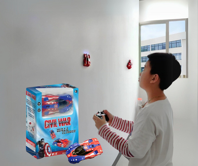 Carro Escalador de Pared con Control Remoto