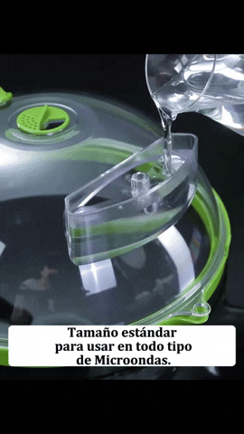 Tapa Protectora para Microondas con Sistema de Vapor - Tapa Estándar